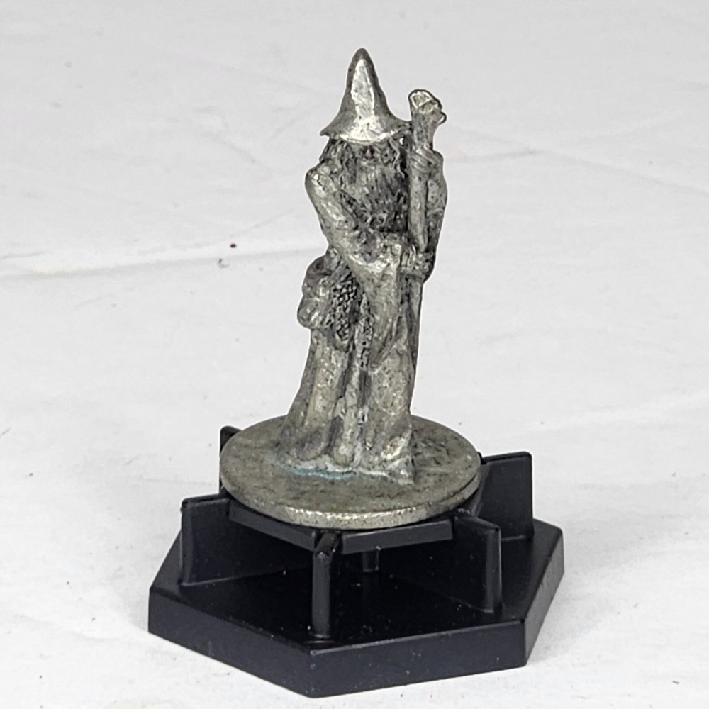 Lord Of The Rings Trivial Pursuit GANDALF Pawn Replacement Piece Pewter 2"